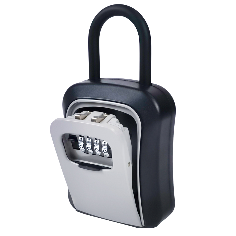 Keyless Portable Combination Lock Box Key Storage Hanging Safe for Keys Outside Lockbox surf lock