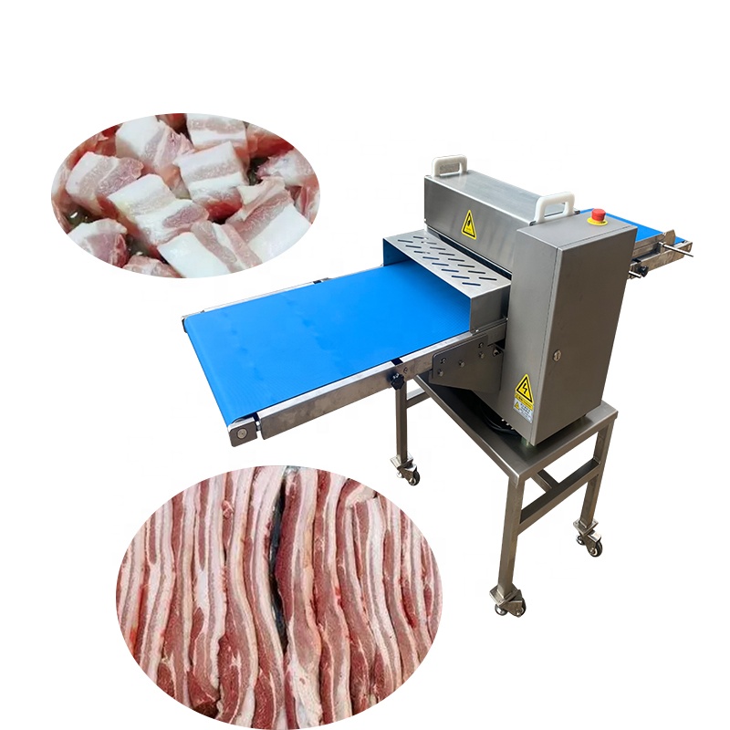 Industrial 280pcs/min Frozen Meat Slicing Machine Automatic Meat Slicer