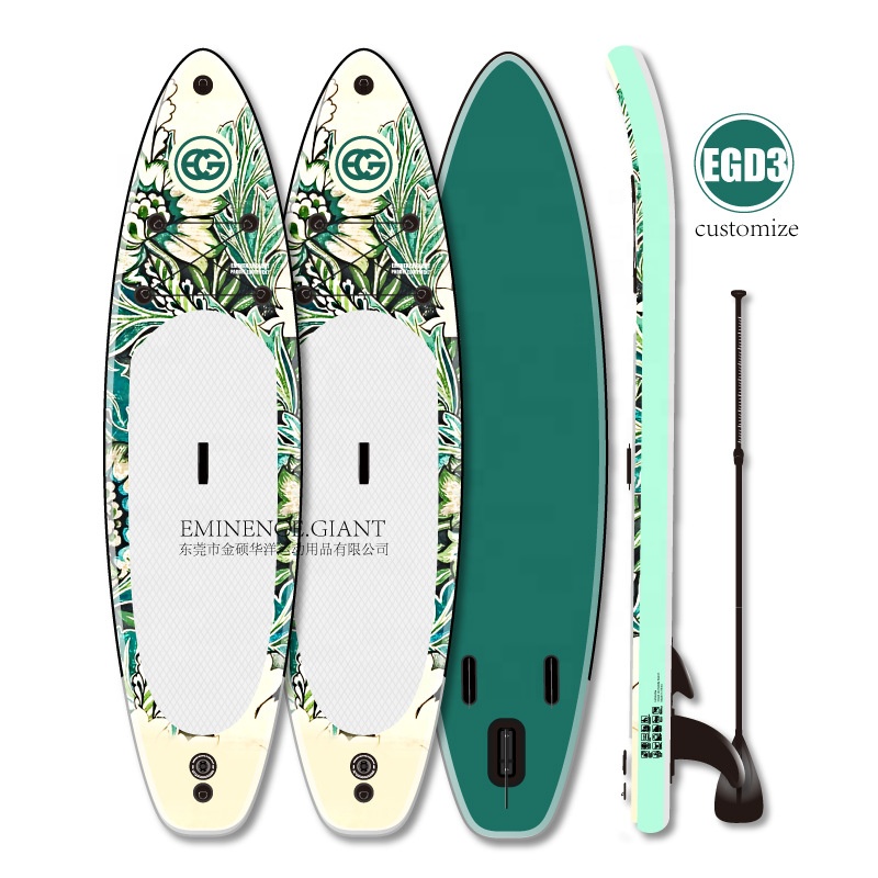 Environmental-friendly Material Carbon Fiber Fast Custom Stand Up Paddle Board Inflatable Paddle Board for Surfing