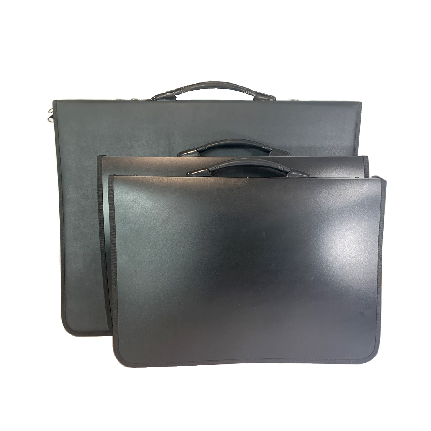 Black PP A1 A2 printing storage art portfolio case for art prints and posters
