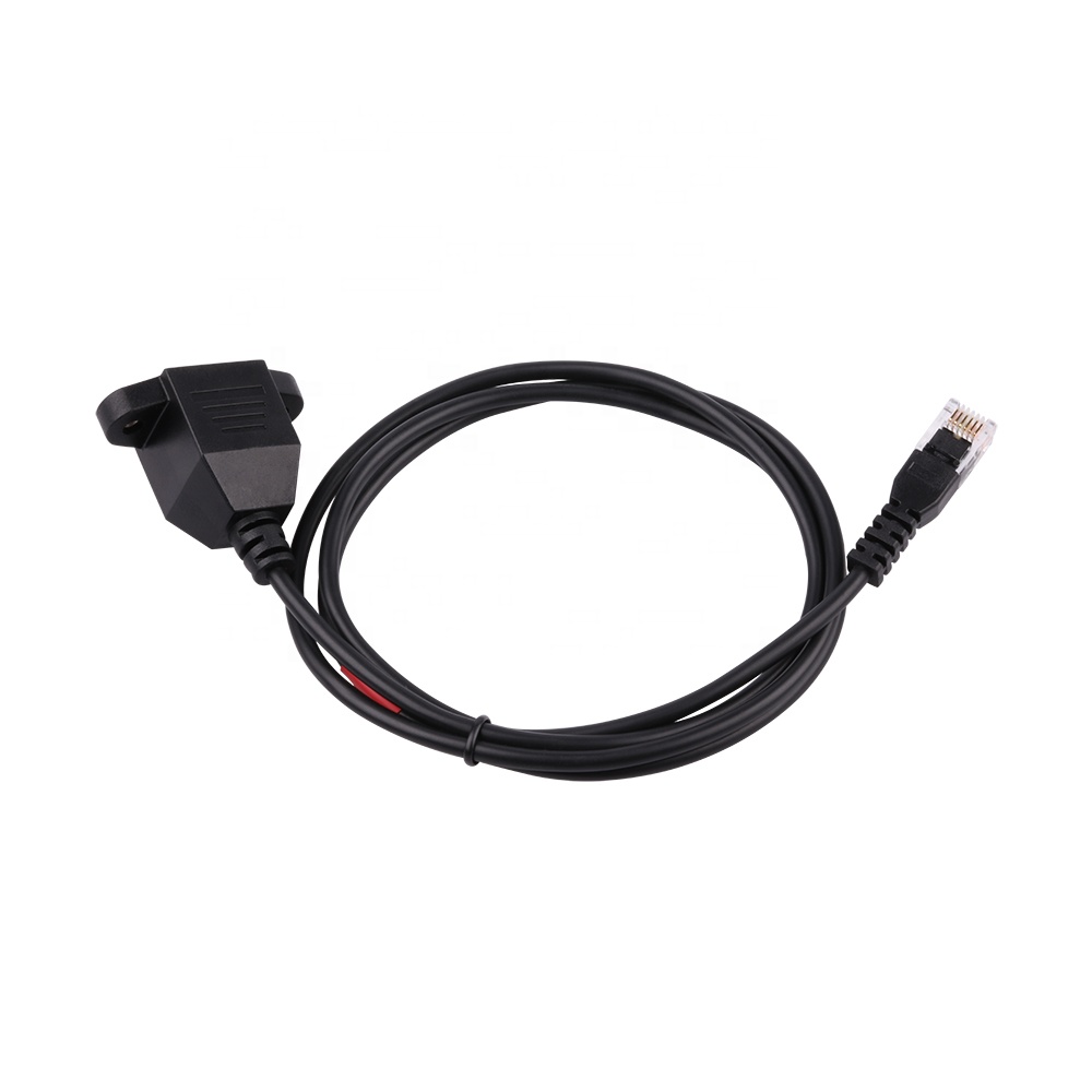 Оптовая продажа с завода HJX, высококачественный телефонный кабель 26AWG RJ12 6P6C, Удлинительный шнур для телефона