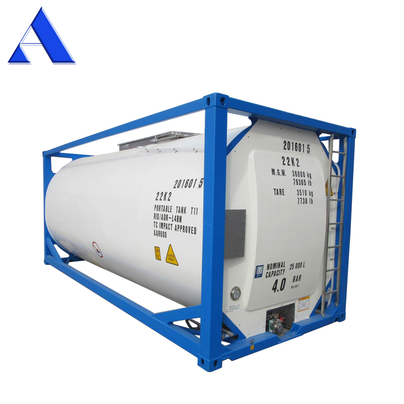 SS316 CIMC T3 T4 T11 T14 ASME Standard ISO Tank Container