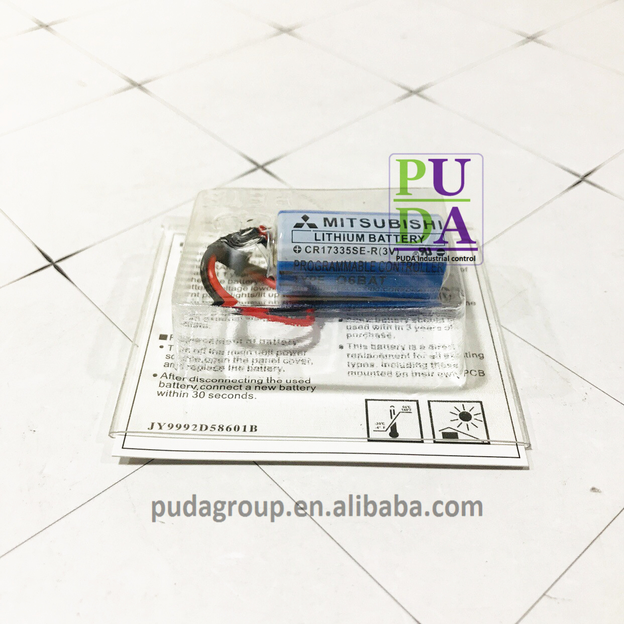 Новый двигатель Mitsubishi PLC батарея Q6BAT CR17335SE-R гарантии по низкой цене