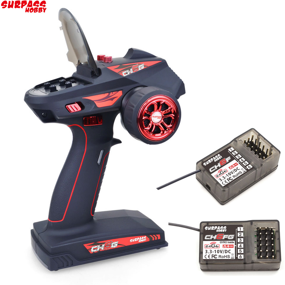 RC CH6G CH6 CH5 CH4 2,4G 4CH 5CH 6CH передатчик w/ X6FG Gyro приемник 2,4G пульт дистанционного управления для 1/10 1/8 RC автомобиль Лодка Танк Гусеничный