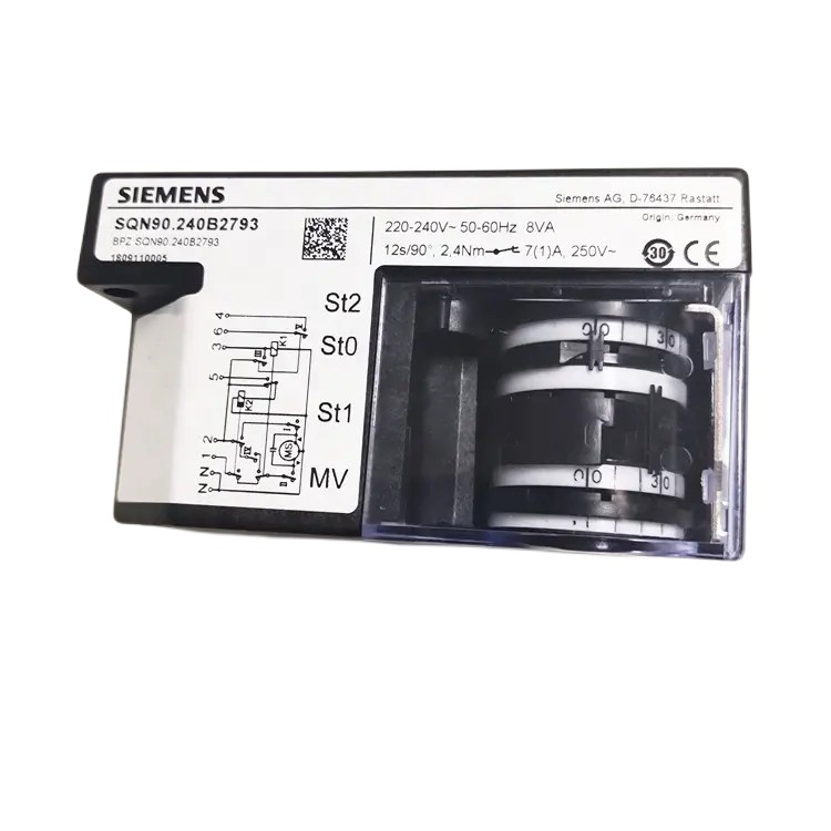 Siemens SQN90.240B2793/SQN91.570A2793/SQN90.560A2793/SQN90.570A2793 привод заслонки серводвигателя горелки
