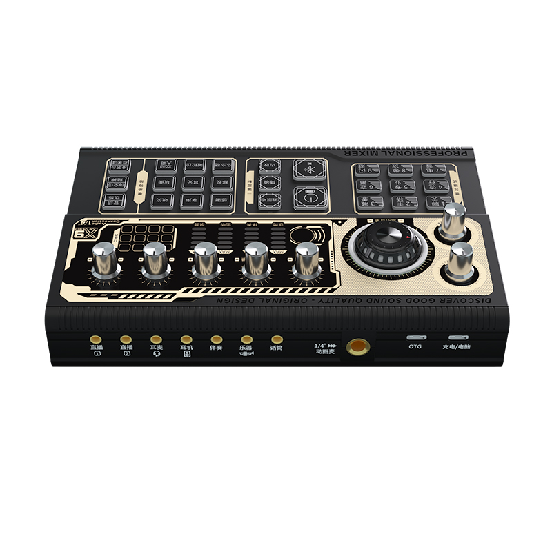 RK-C122 sekelong Профессиональные Компьютерные микшер Live звуковая карта Studio аудио интерфейс студия Звуковая карта для профессиональных студий звукозаписи