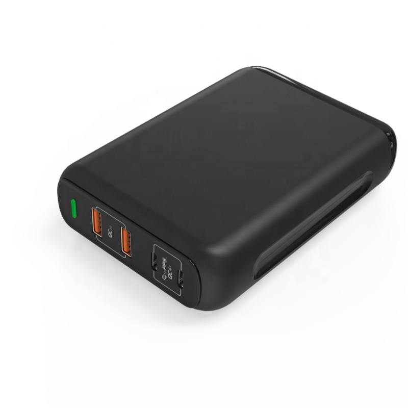 Ган 150W PD КК 4,0 3,0 быстрое зарядное устройство с Dual Type C 100W PPS кабель USB Type-C функцией быстрой зарядки адаптер питания для MacBook Pro Чехол для мобильного телефона