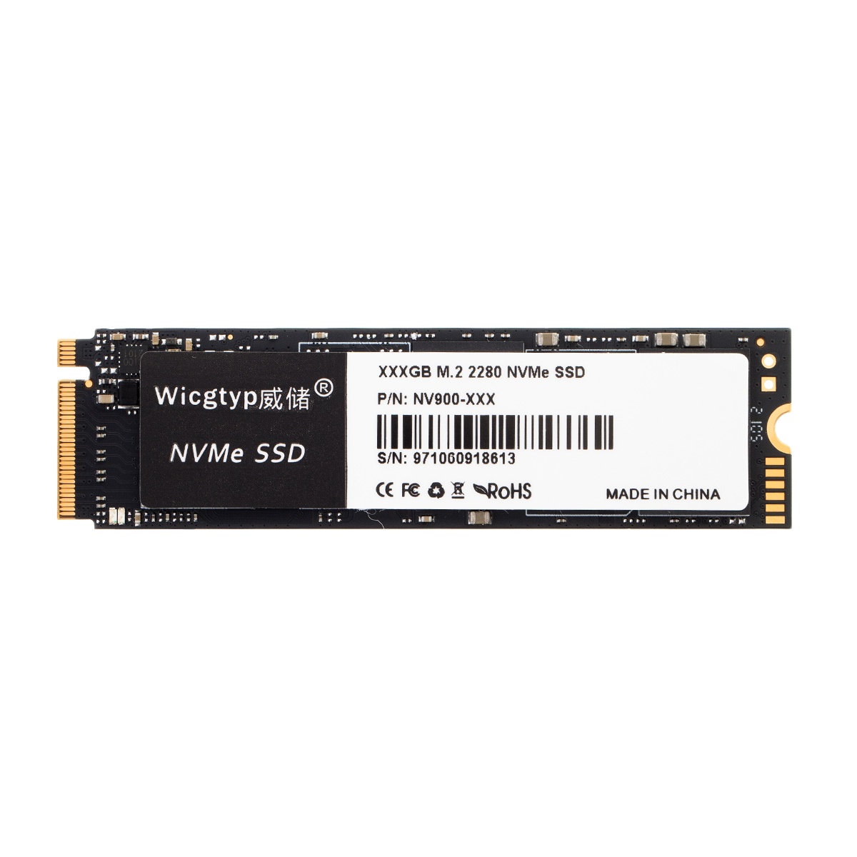 Горячая Распродажа, высококачественный внутренний жесткий диск Wicgtyp ssd pcie m.2 nvme 2280 128 ГБ m2 ssd