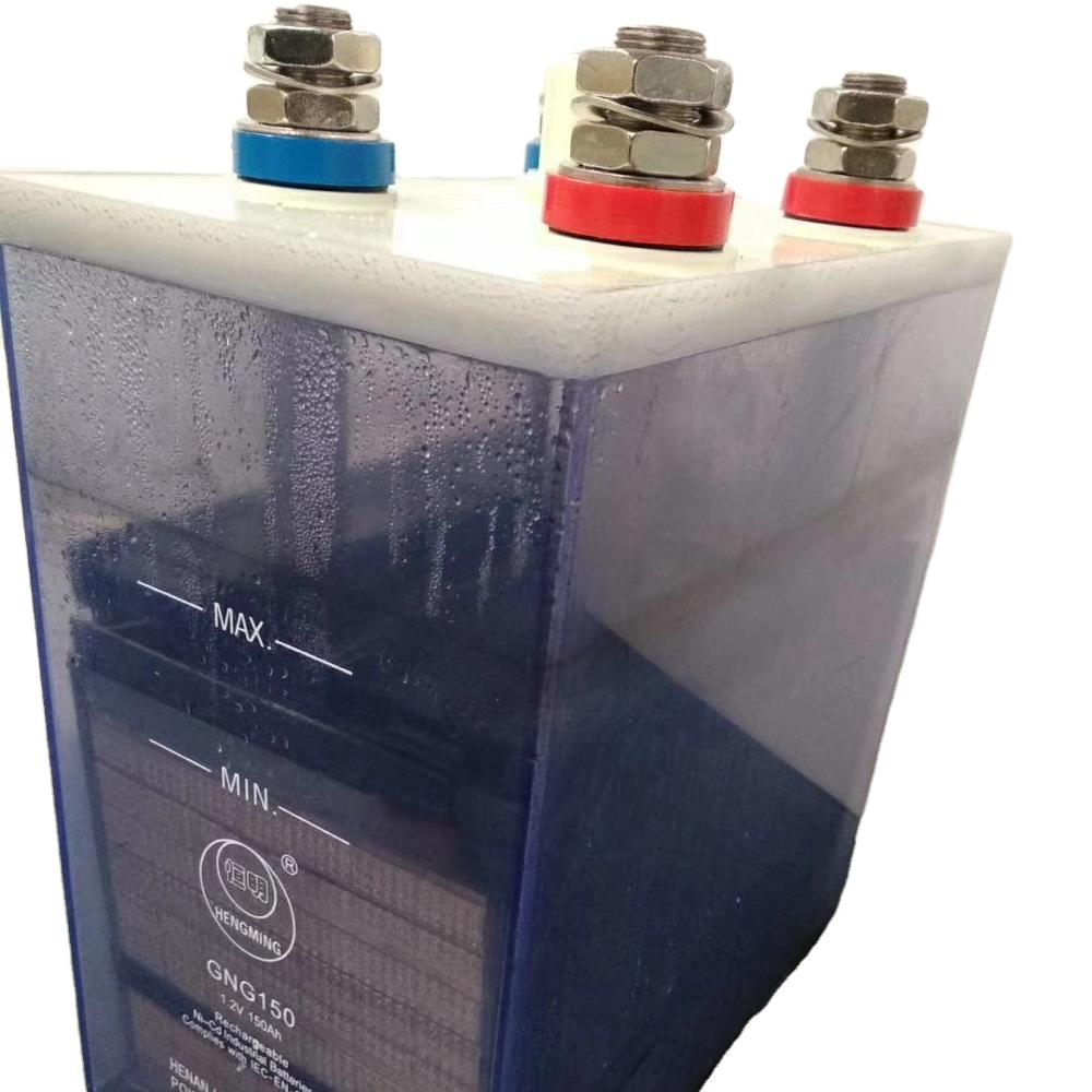 1.2vGNG150Ah /KPH 150Ah nickel cadmium High rate NiCd Alkaline Battery for UPS/ Power plant