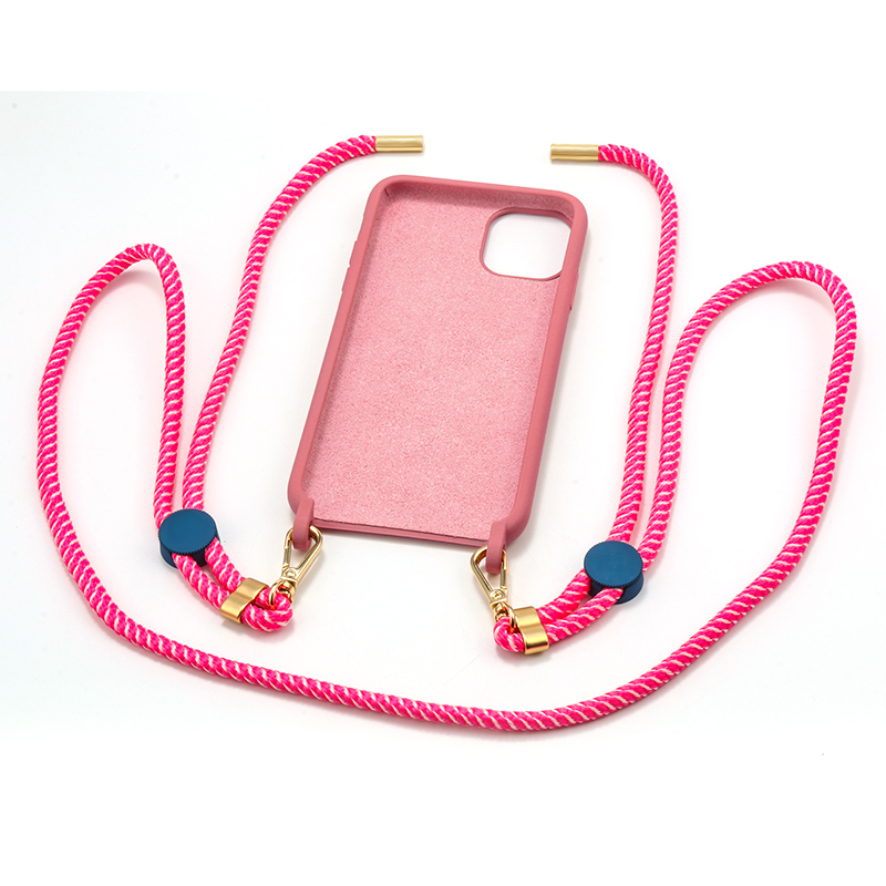 hot sale custom model phone case polyester shoelace version for phone decoration