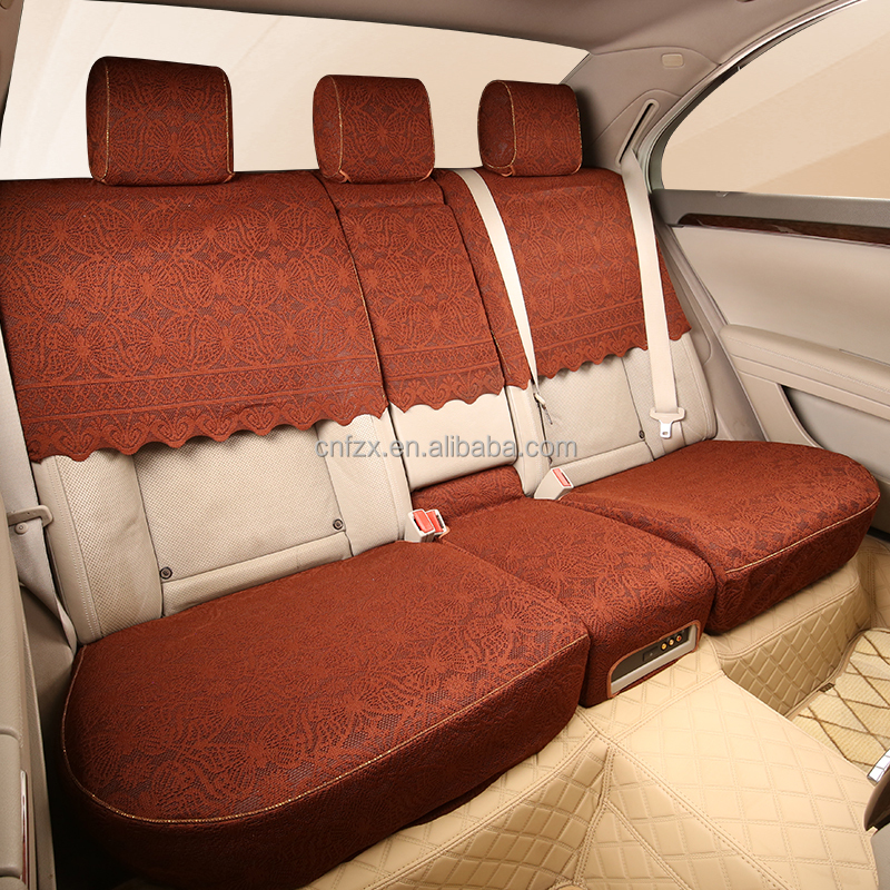 Factory Customized Waterproof PVC Leather Full Set Car Seat Covers