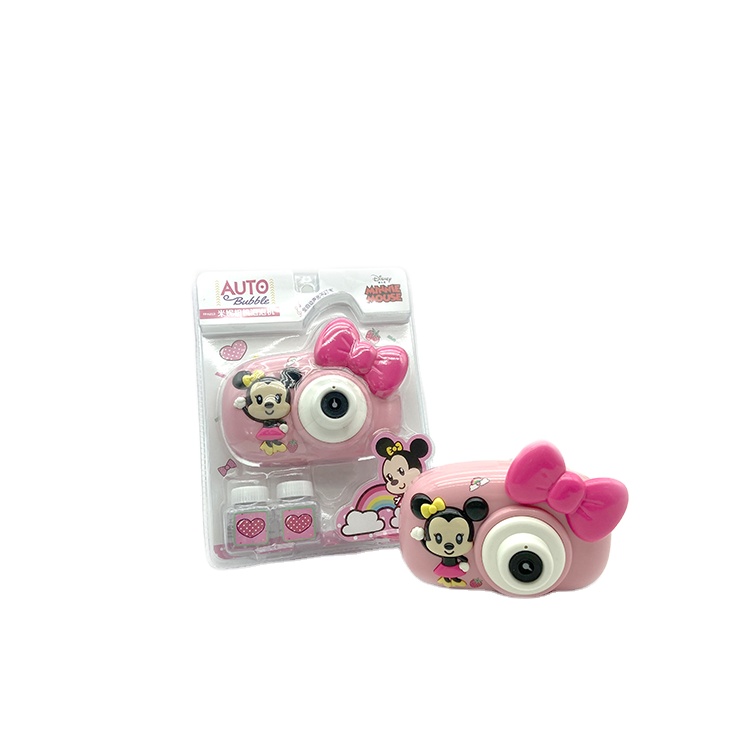 2021 Best selling OEM/ODM Minnie Mouse Auto Bubble Machine Outdoor toys