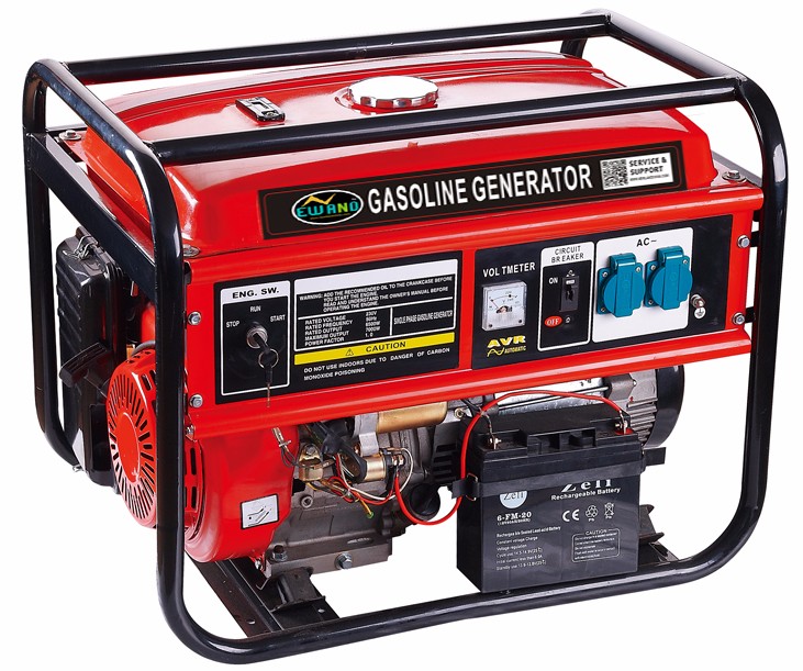 Newland 50 Гц 6Kw 15Hp бензиновый генератор 7500 Декодер каналов кабельного телевидения