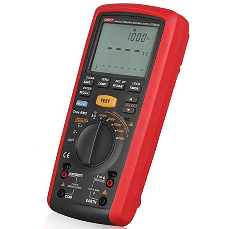 UT505B digital Handheld Insulation Resistance Tester Megger Megohm Meter Leakage Current Test Fuse Self-test