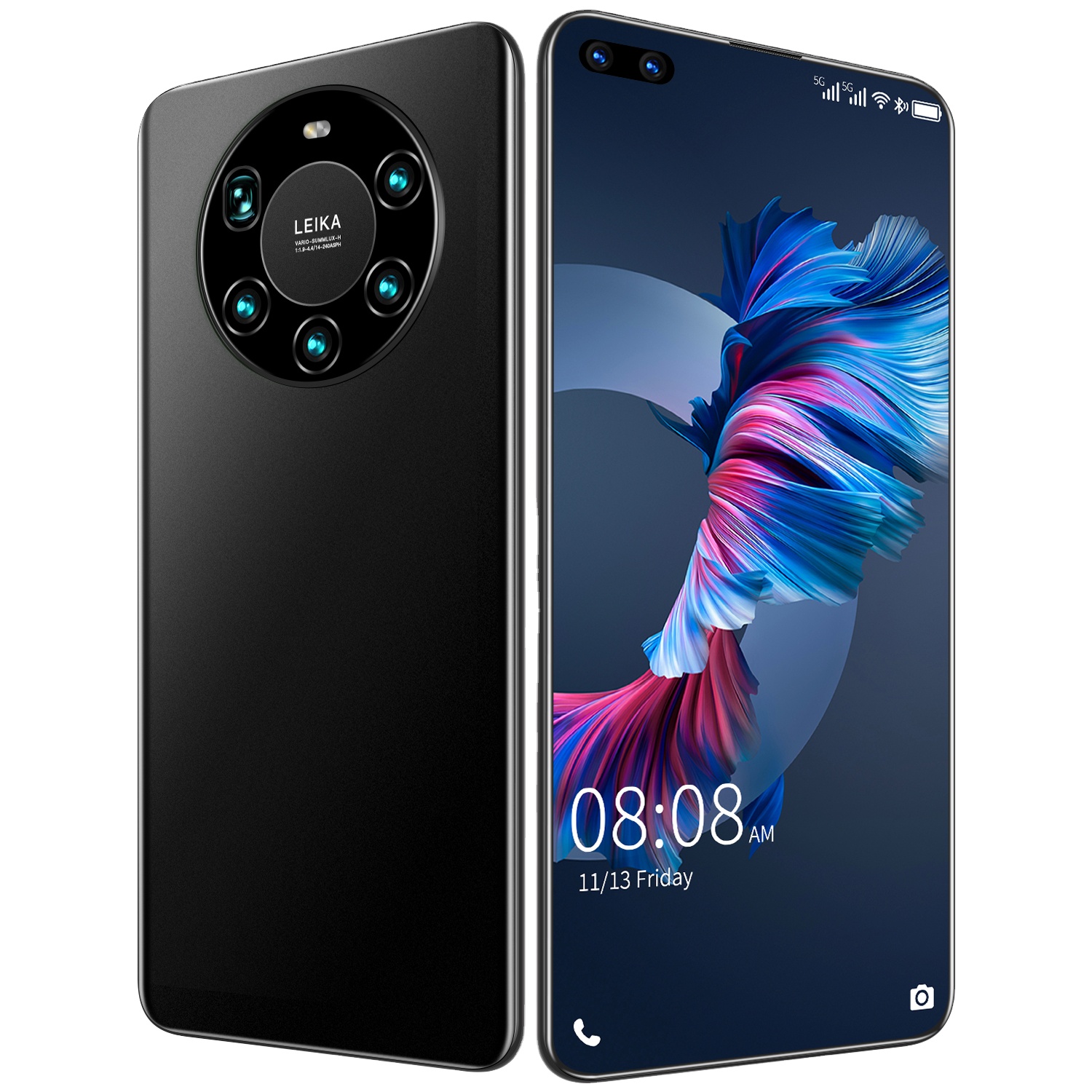 Смартфон Mate45 Pro + 2021, 12 + 512 ГБ, 7,2 дюйма, 4800 мА · ч, Android 5G