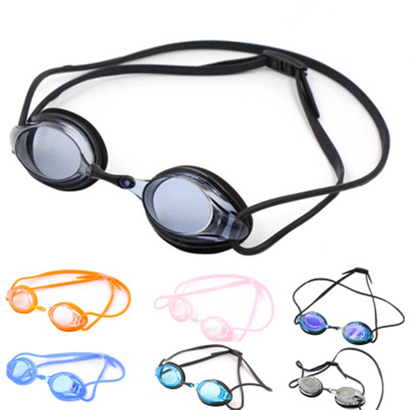 New Version PC glass material swimming usage adult anti-fog swim glasses