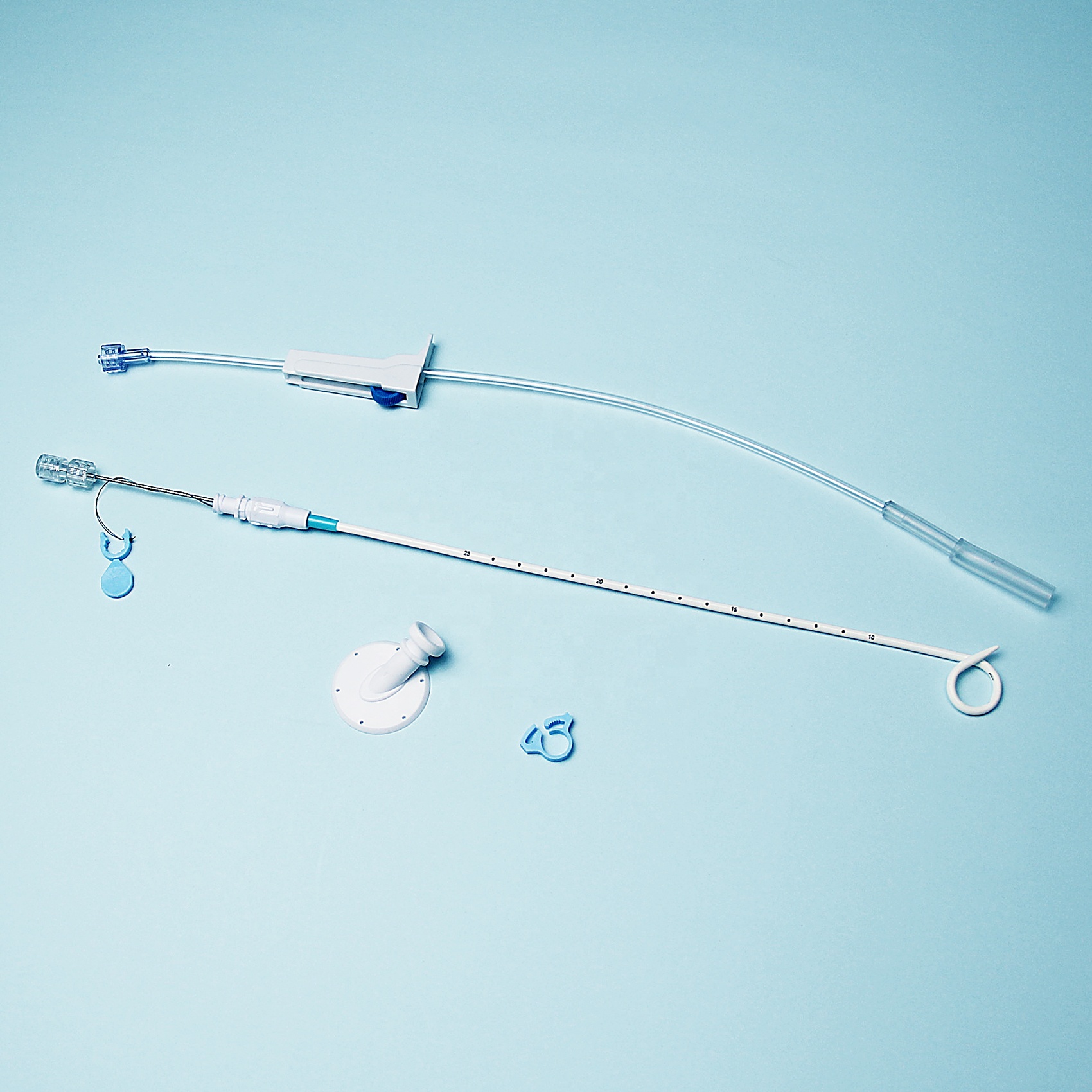 Tianck medical disposable hydrophilic pigtail biliary drainage catheter