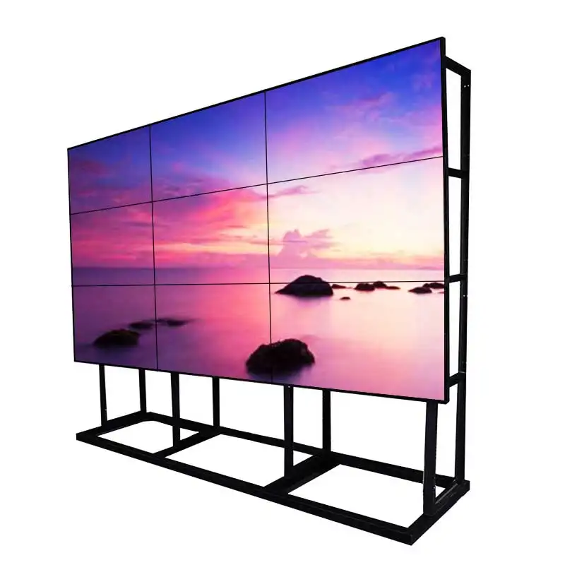 55 дюймов Прозрачный большой экран с разрешением 4K панель oled lcd видеостены для рекламы плеер