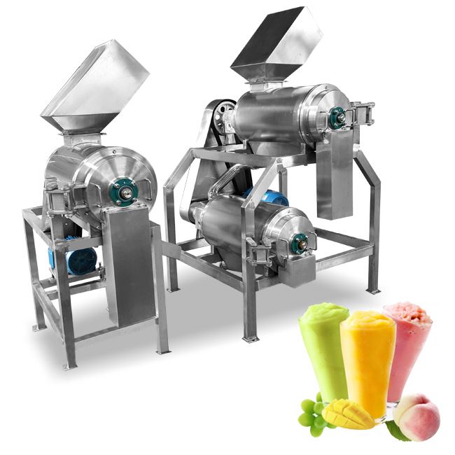fruit puree extractor tomato mango grape pulping machine