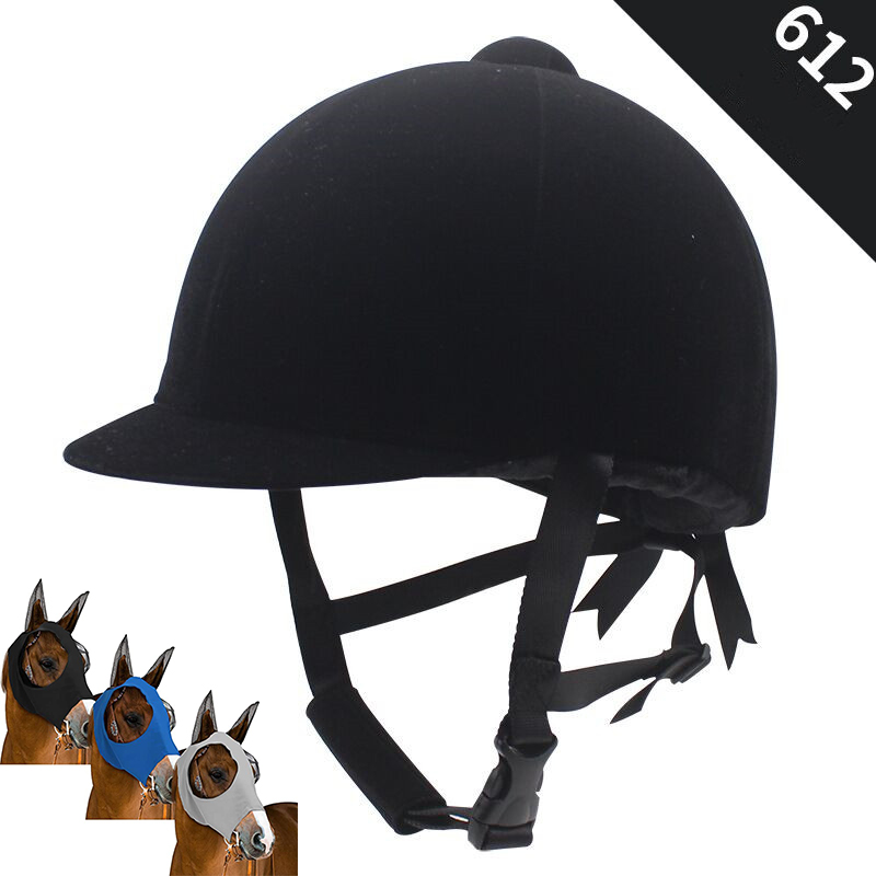 Factory direct sale Custom Fly Mask Horse and Equestrian helmets