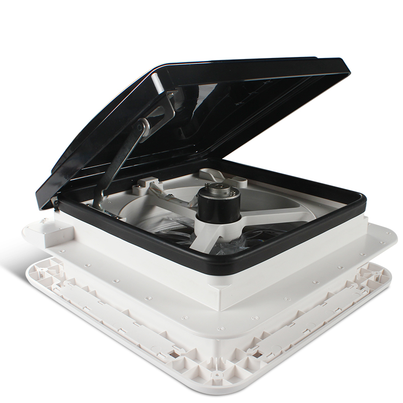 Tytxrv RV Аксессуары 11 "360 мм DC 12V ручное управление RV отдушина крыши каравана мансардное окно RV вентиляционный вентилятор