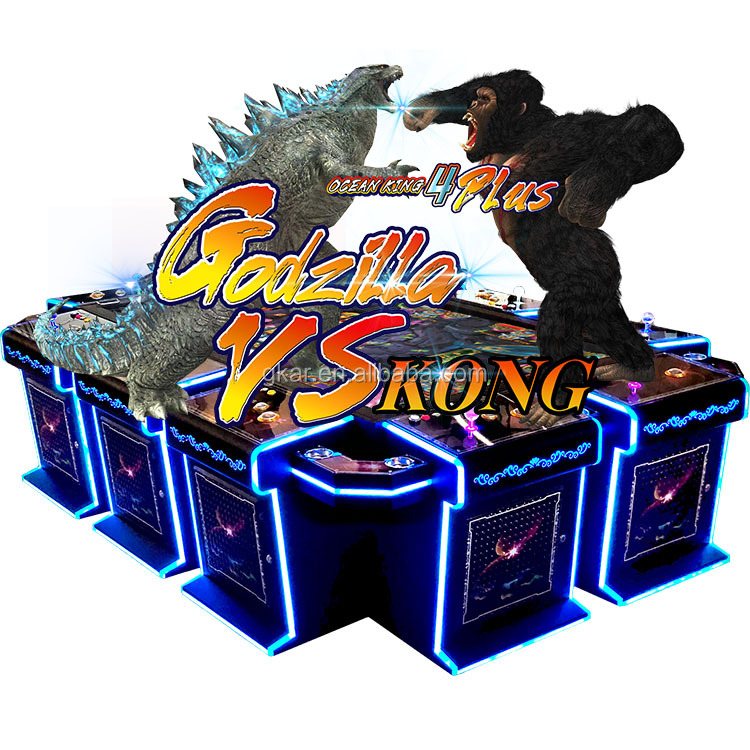 2020, высокая прибыль, лидер продаж, игровая машина для рыбы Ocean King 4 Plus Godzilla vs Kong