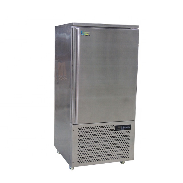 3 6 12 trays commercial fast frozen upright countertop blast freezer for fish seafood