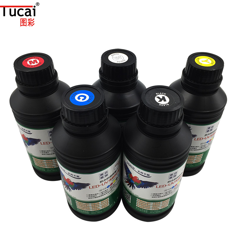 Uv Ink Factory Price Printing Smoothly Bright Color Uv Led Printing Ink For Epson Series Printhead