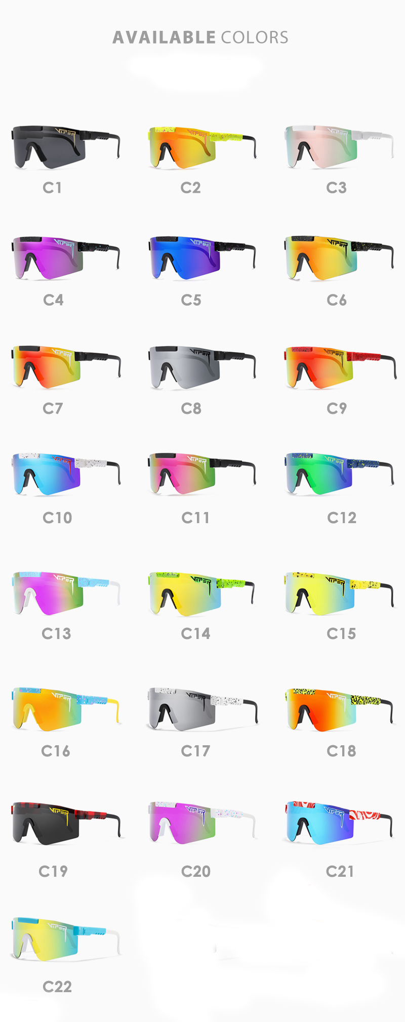 2021 Oversized men's Outdoor Windproof Glasses Sport Polarzied Sunglasses