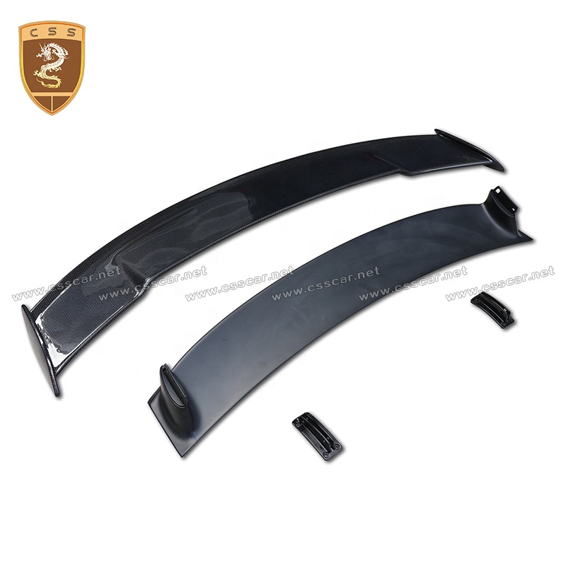 New Arrival Carbon Fiber Double Deck Rear Spoiler Wing For Mercedes Bens AMG GT50 GT53 GT63 Upgrade To GTR Style