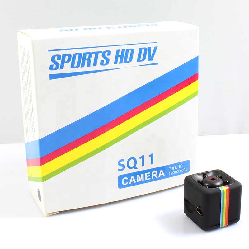 SQ11 Mini Micro HD Скрытая камера 1080P видео датчик ночного видения Видеокамера микро камеры DVR DV регистратор движения