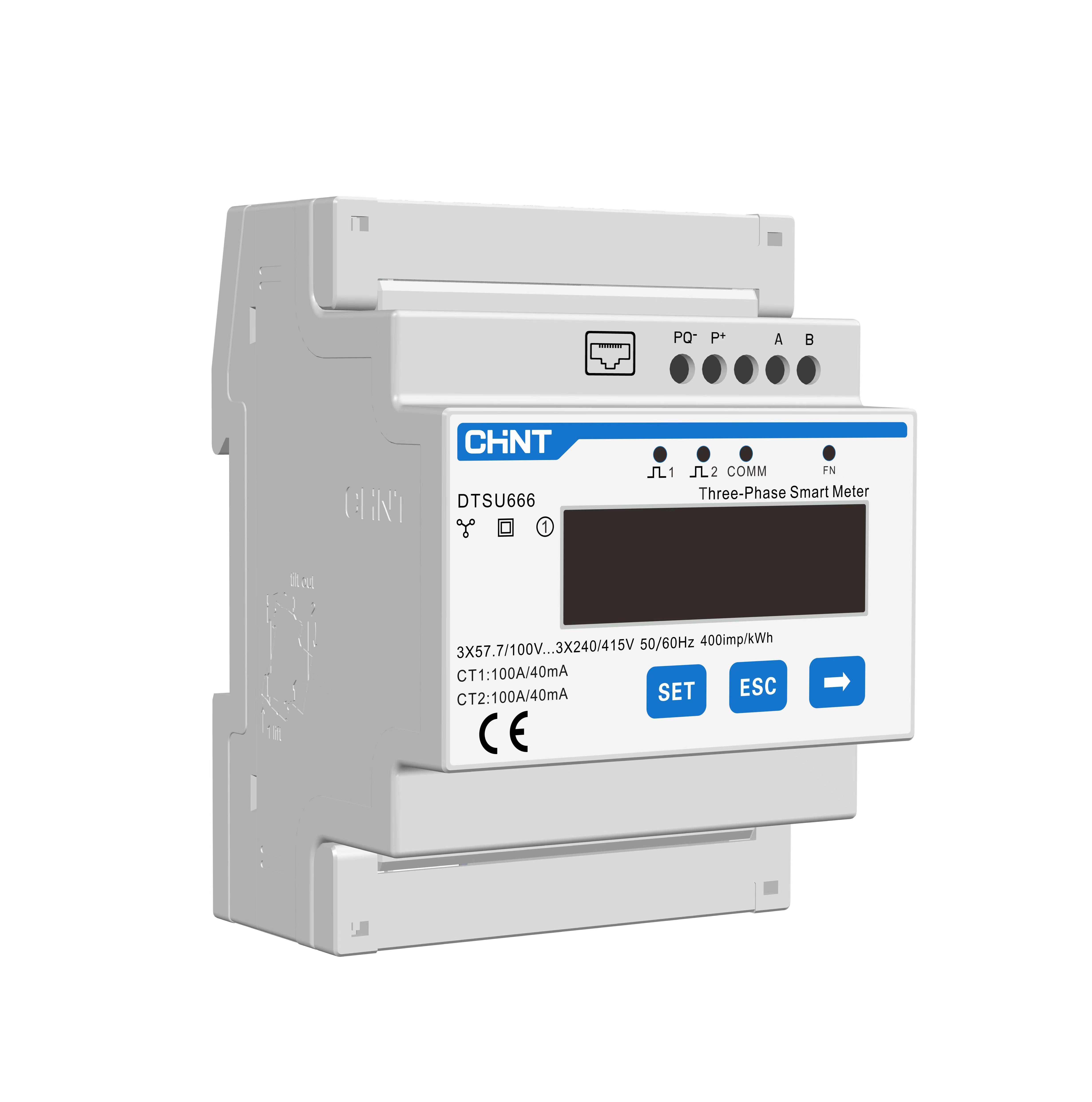 3 фазы середине Метр modbus RS485 измеритель мощности MQTT Солнечный измеритель двухстороннее PV метр для инвертор и зарядное устройство для электромобиля