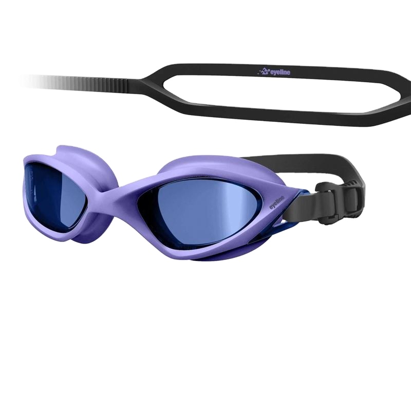 Latest Design Professional Swimming Pool Goggles Anti-Fog UV Waterproof with Silicone Gasket for Adults