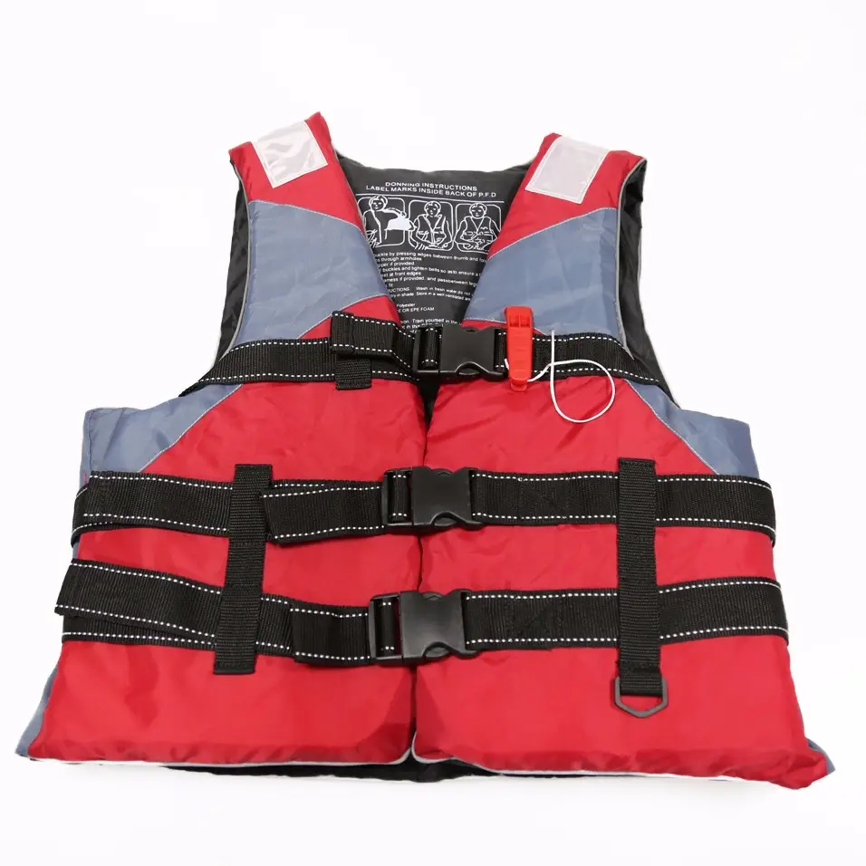 Comfortable Waterproof Oxford EPE Foam Life Jacket Vest for Sale