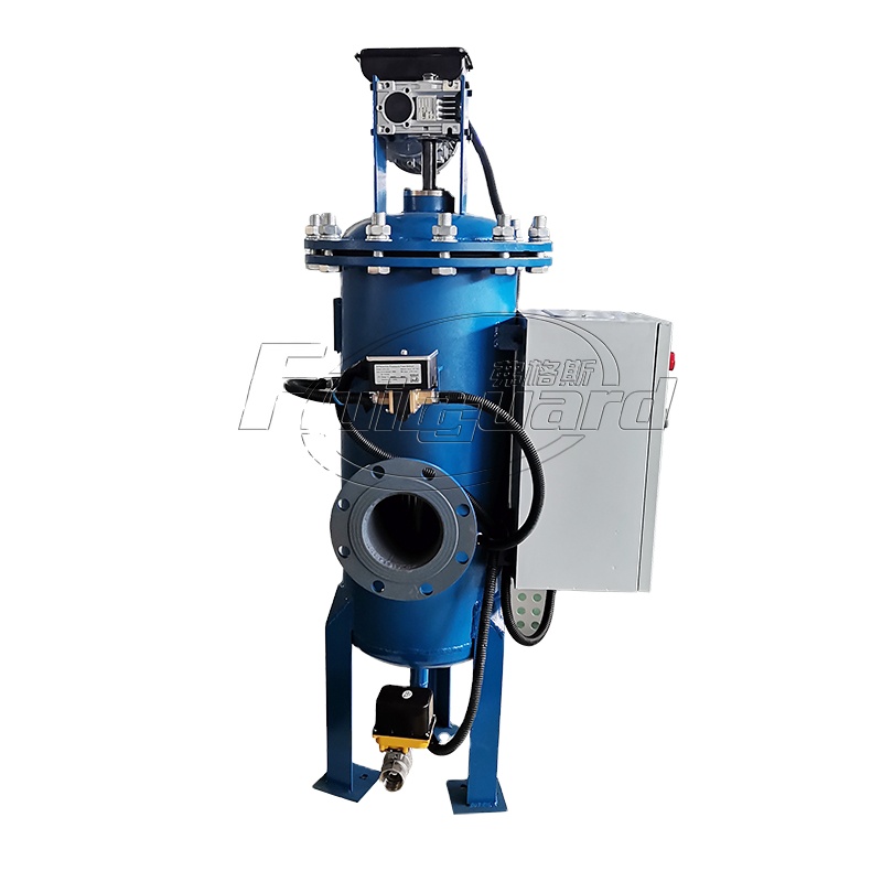 Automatic screen filter industrial self cleaning filter strainer for chemical sea water wastewater