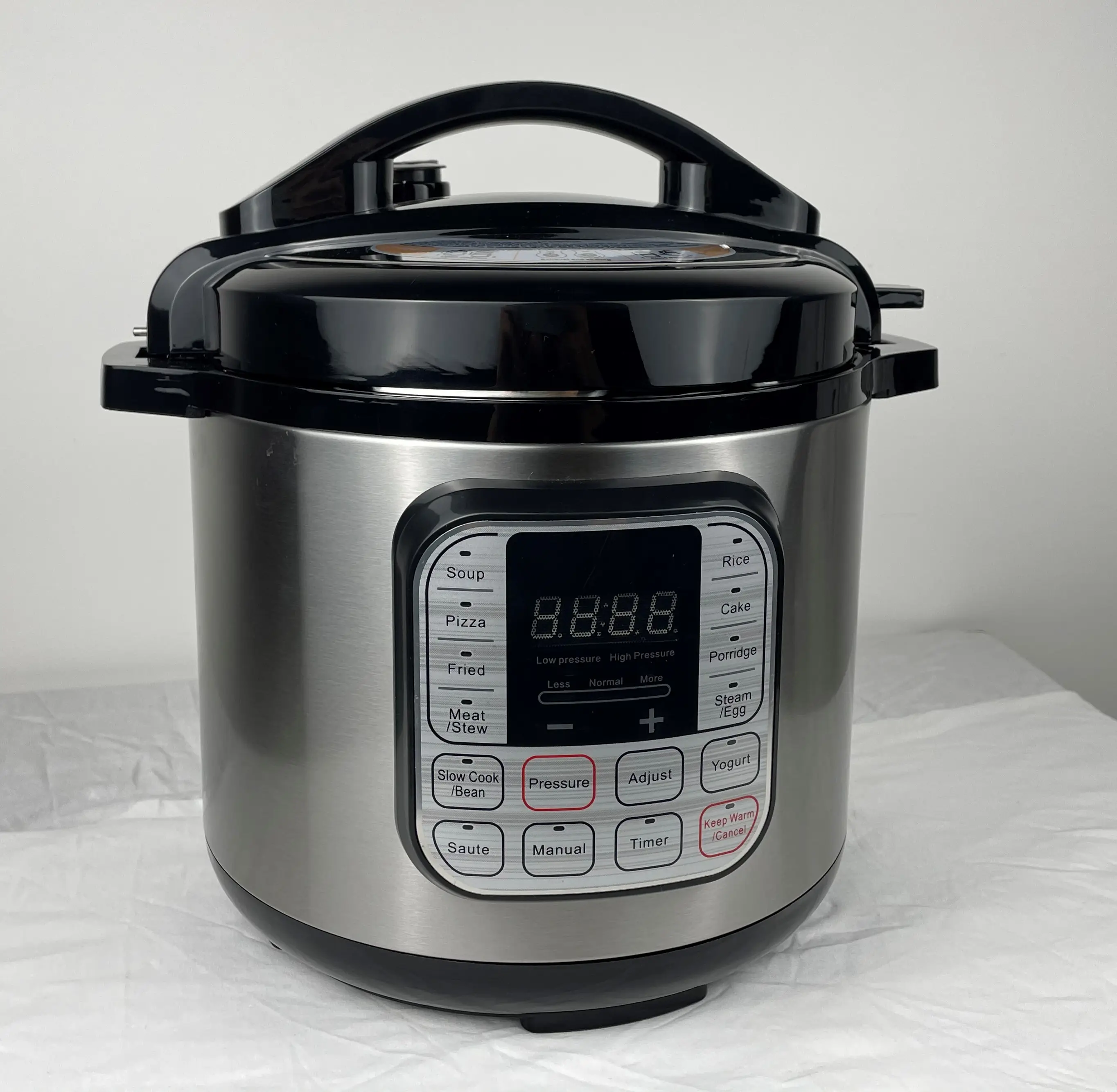 Электрическая скороварка из нержавеющей стали для приготовления пищи, включая паровую рисоварку
