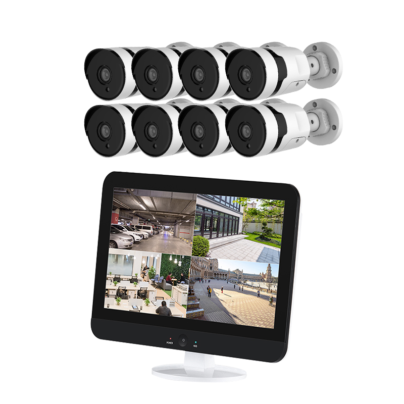 8ch полноцветный аналоговый 2mp 1080P ahd dvr комплект системы видеонаблюдения cctv camera system