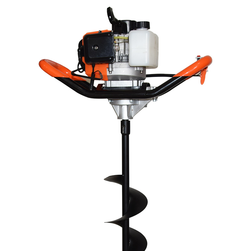 Factory direct sales 52cc gasoline earth auger digging machine earth auger, support wholesale