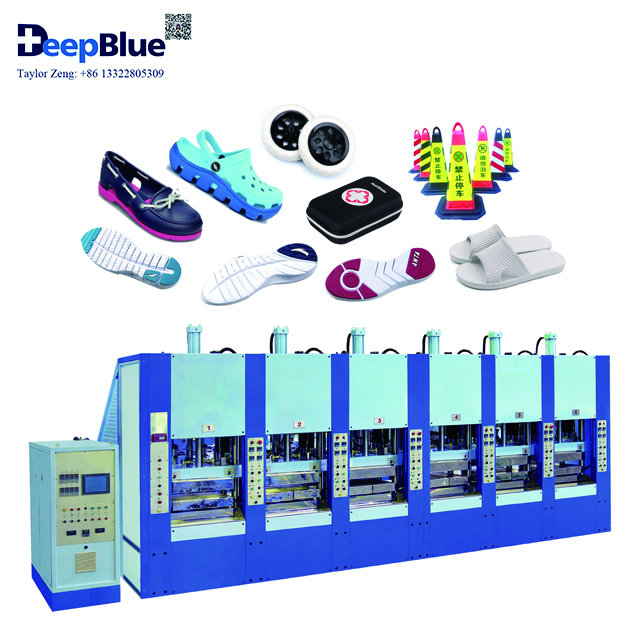 EVA Shoe Injection Moulding Machine Plastic EVA Injection Molding Machinery One Colors EVA Sole Slipper Sandal Shoes Making