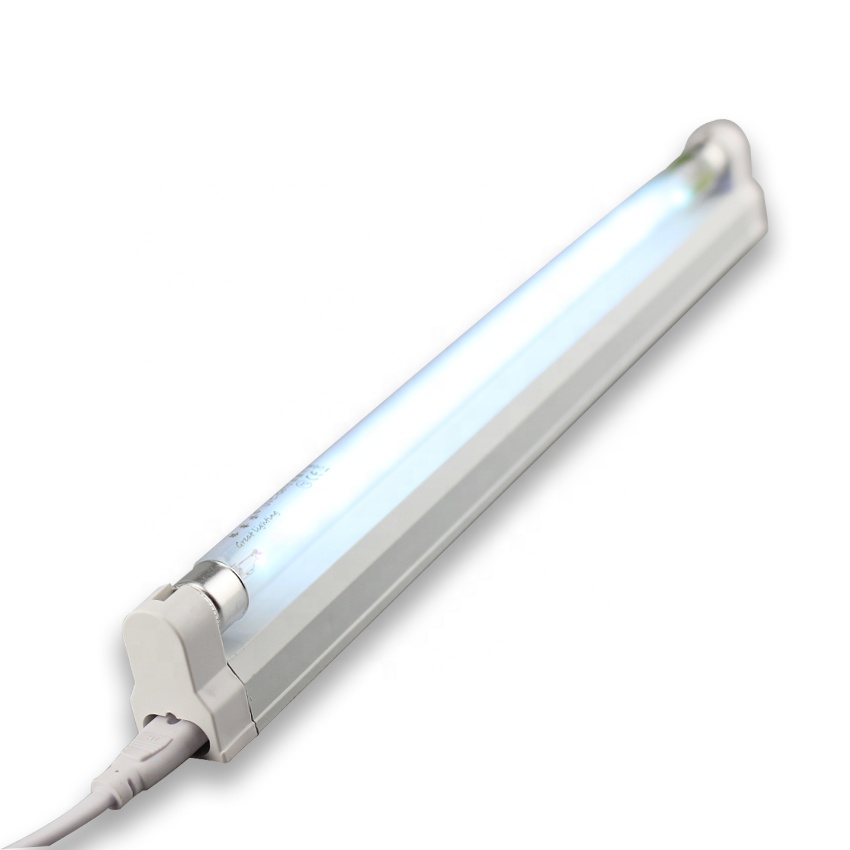 220V/110V 6W 8W 10W UVC 185nm 254nm T8 кварцевая трубка бактерицидная лампа T5 дезинфекции УФ стерилизации бактерицидная лампа