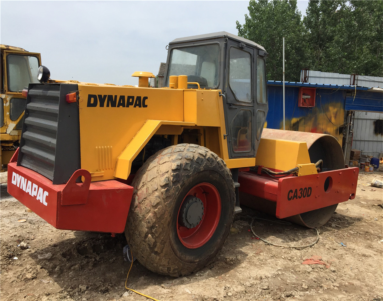 Used Dynapac wheel roller CA30D