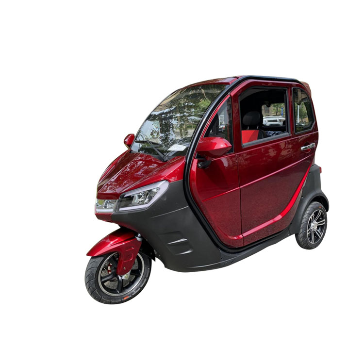 1500 W Enclosed Electric Passenger Tricycle For 2 Adult