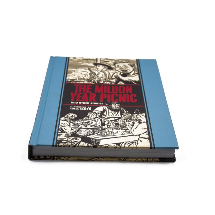 Hardcover comic book printing with sewing binding