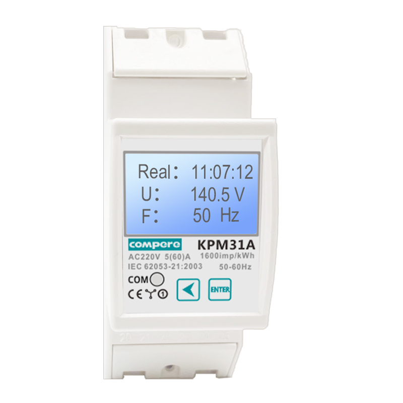 Двунаправленная DIN-рейка modbus Lora WIFI однофазный цифровой измеритель электроэнергии кВтч
