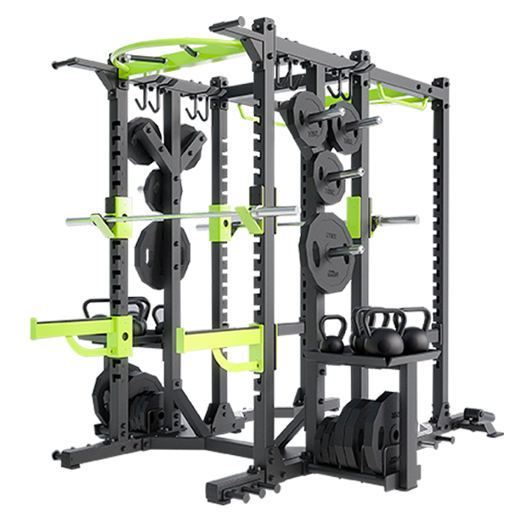 2020 Newest E6223 Commercial Functional Fitness Half Rack Gym Equipment