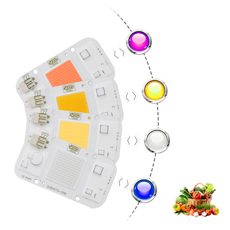 Promotion Wholesale Smart Led Grow Light Led Chip 20W 30W 50W 80W 100W Led Chip Board