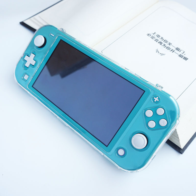 Новый прозрачный защитный чехол Switch Lite, аксессуары для игровой консоли, универсальный противоударный чехол из поликарбоната с логотипом на заказ