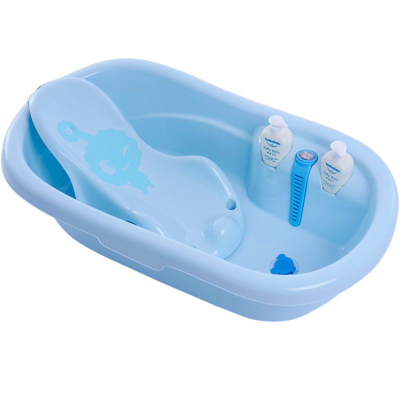 Baby Plastic Large Bath Tub for Kids Children Small Bathtub 2021 Best Selling Modern Round 10 Monkey Sun 87*52*22.5CM Opp Bag