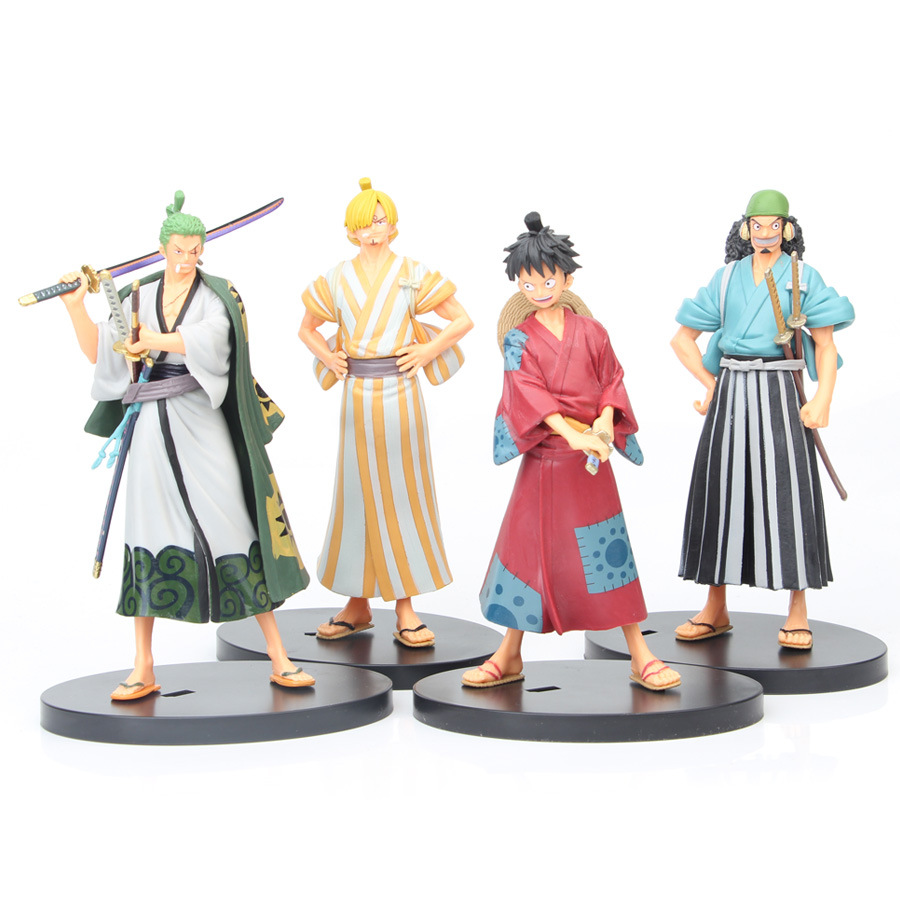 Фигурка Luffy Zoro Sanji Usopp DXF японское аниме экшн-фигурка из ПВХ