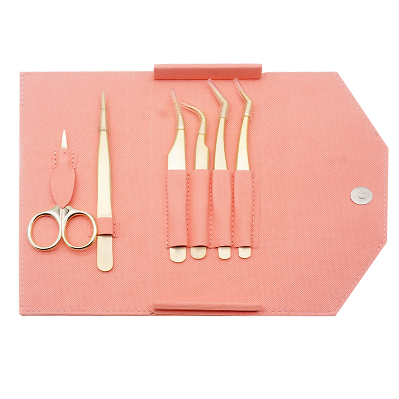 Professional volume tweezers eyelash lash extension tweezer case for tweezers